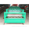 Steel Tile Roof And Wall Panal Double Layer Roll Forming Machine 15m/min